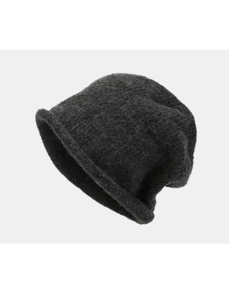 Fashionable ear-protection hat with layers