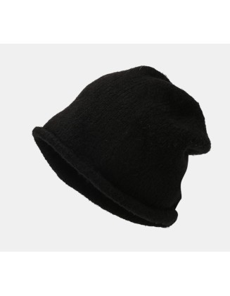 Fashionable ear-protection hat with layers