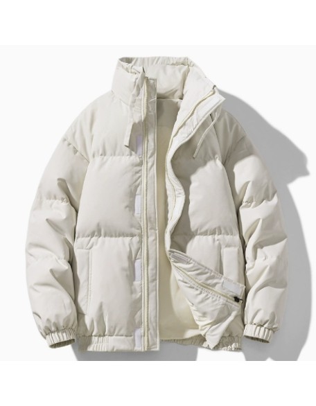 Windproof fashionable thick down jacket
