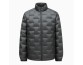 Thickened mid-length lightweight stand-up collar down jacket
