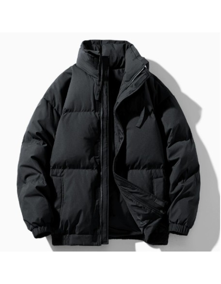 Windproof fashionable thick down jacket