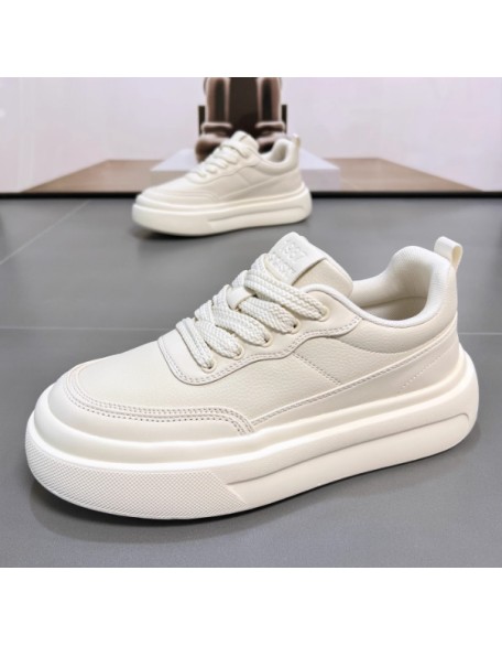 Thick-stitched, high-heel, versatile sports and casual shoes