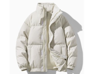 Windproof fashionable thick down jacket